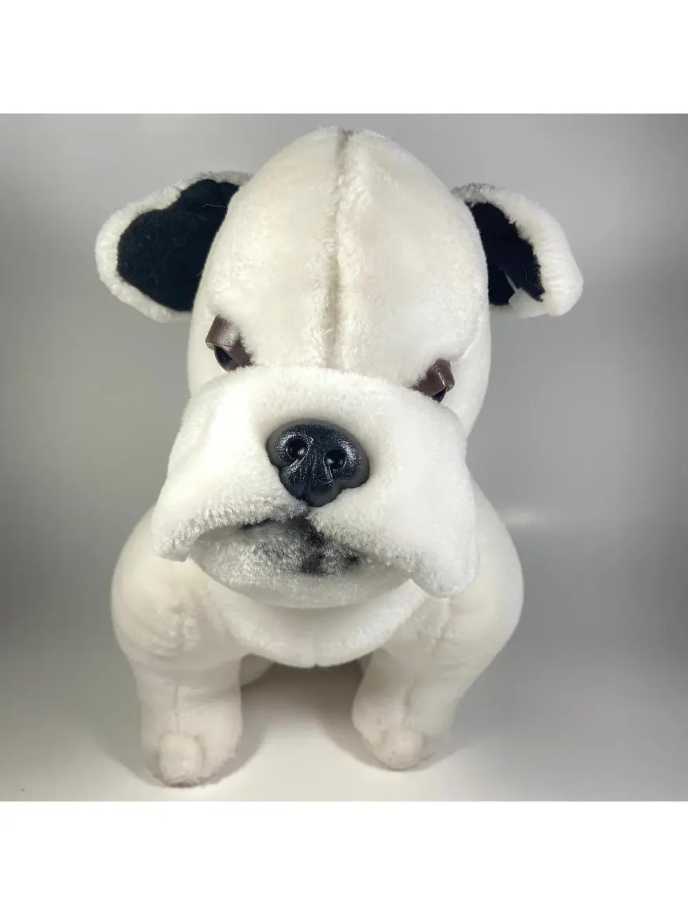 10” Vintage Disney Disneyland Rocketeer Bulldog Cafe Dog Plush